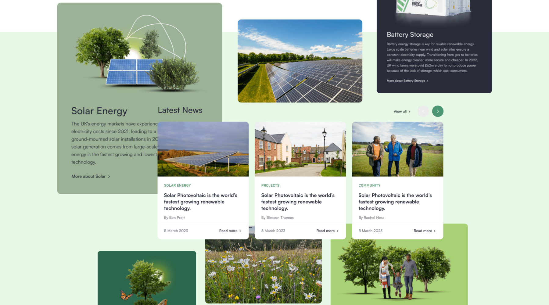website design system by web design agency Ronins