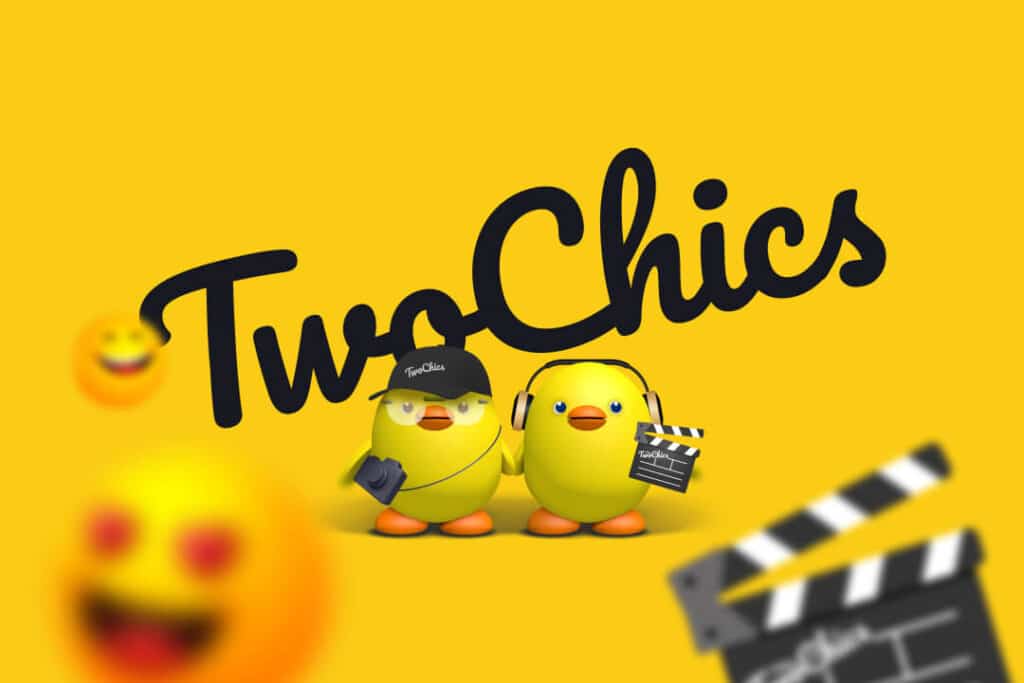 two chics logo design and brand identity