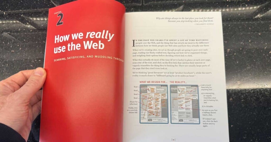 Chapter 2 - How we really use the web
