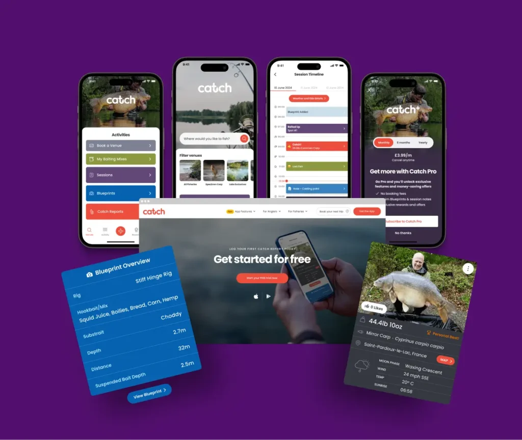 Custom app software built by our UX design London team for Rocketer 