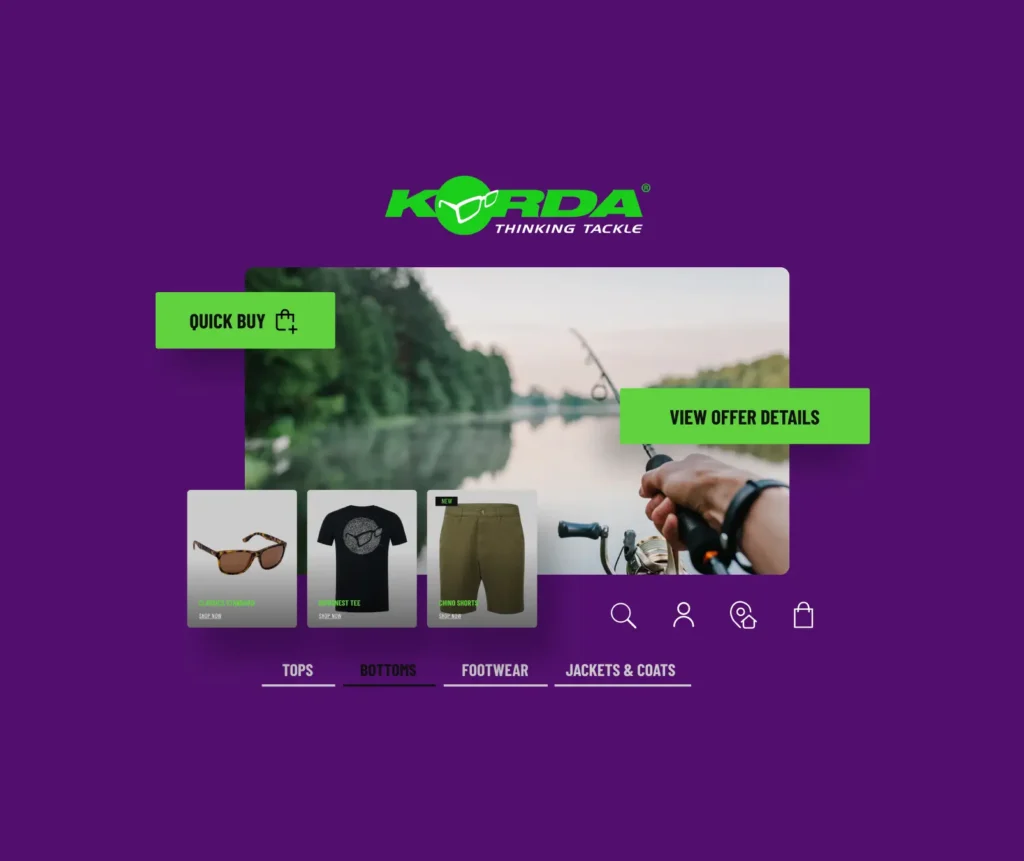 korda clothing ecommerce