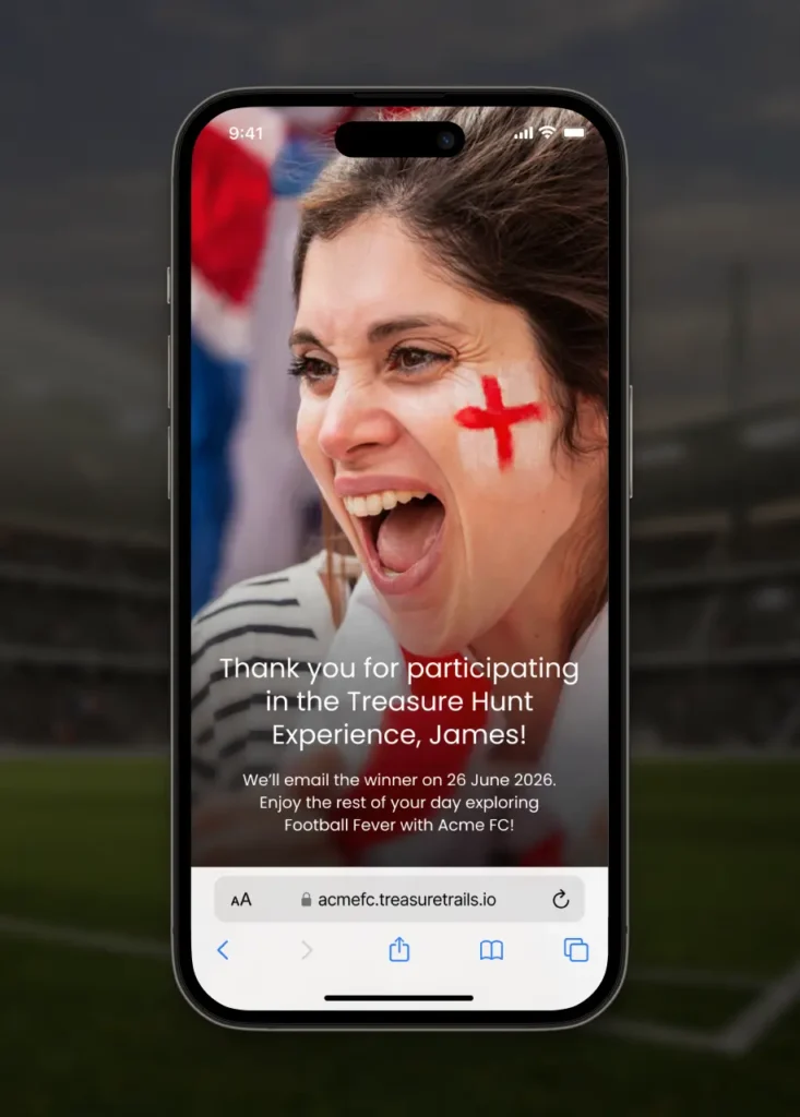 treasure trails completion screen